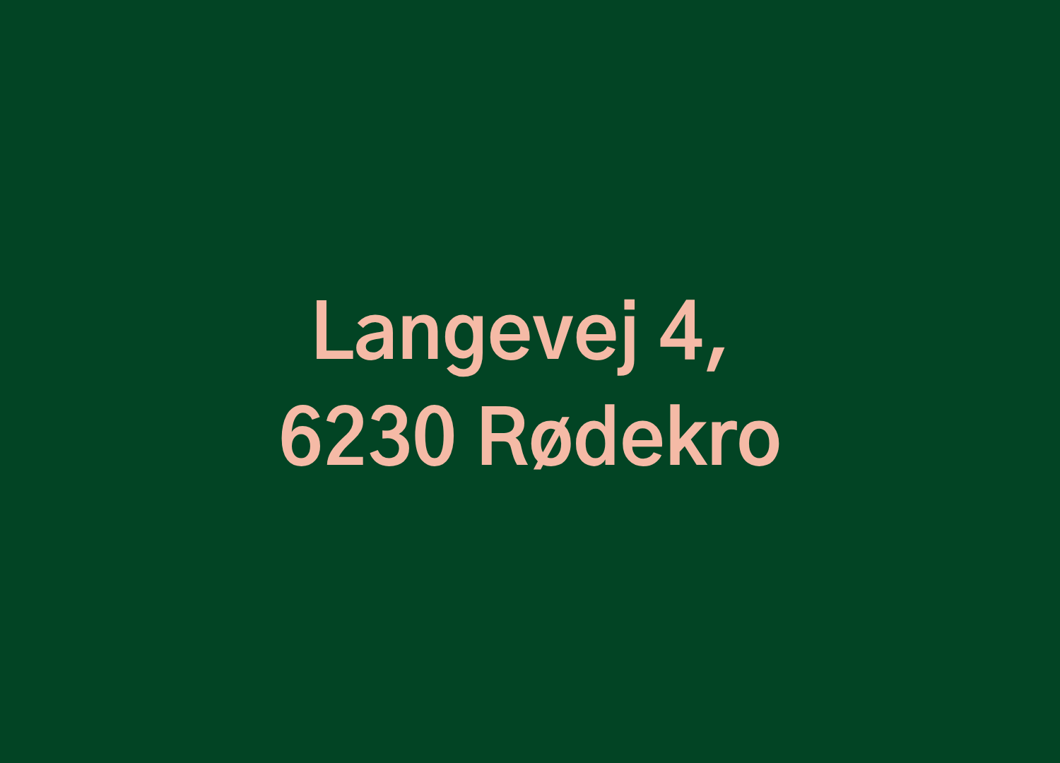 Langevej 4, 6230 Rødekro