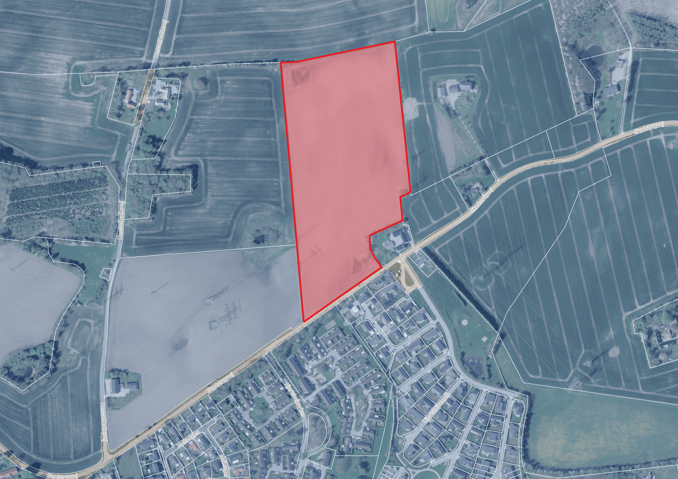 Hesselballe kort Landbrugsjord – 8530 Hjortshøj
